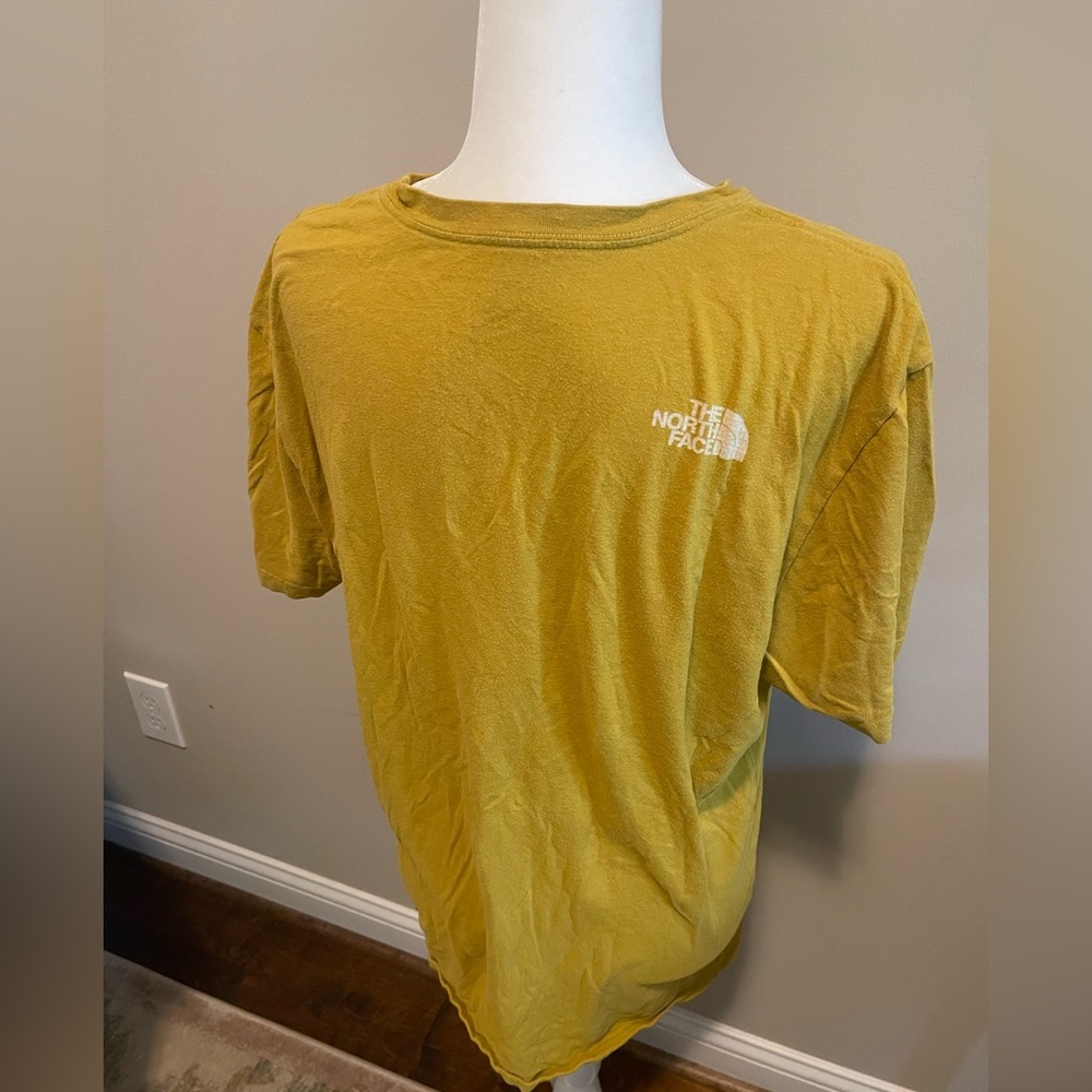 The North Face Graphic Mustard T-Shirt - Picture 2 of 7